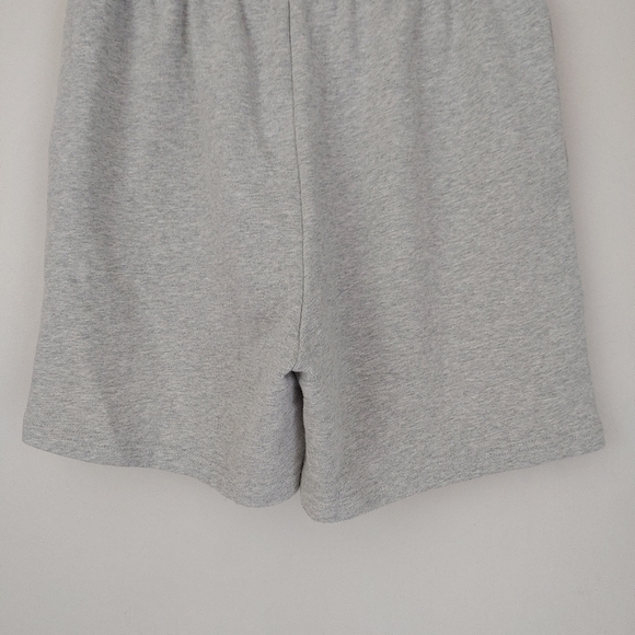Brunette the Label Best Friend Shorty Classic Grey Cotton Size Large / XL - Picture 12 of 14